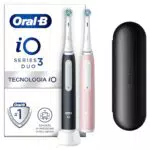 Oral-B Spazzolino Elettrico Ricaricabile iO 3 con Testine di Ricambio e Custodia