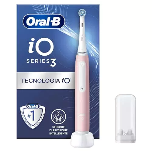 Oral-B Spazzolino Elettrico Ricaricabile iO 3N con Sensore di Pressione e Timer