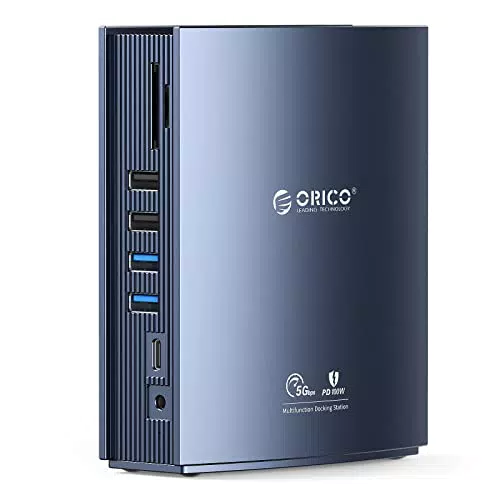 ORICO Docking Station 15 in 1 USB C con Supporto Dual Screen 4K 60Hz