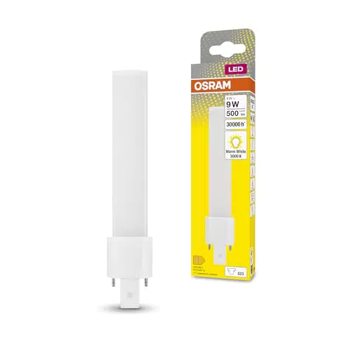 OSRAM Lampada DULUX S9 LED G23 4W 500 Lumen Sostituzione 9W Tradizionale