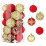 Ornamenti Natalizi Infrangibili da Appendere per Albero - Palline di Natale