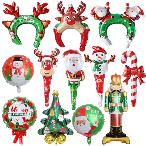 Brand: Palloncini di Natale - Set di Palloncini in Foil per Decorazioni Natalizie