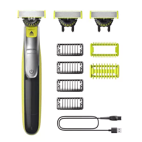 Philips OneBlade QP2834/31 - Regolabarba elettrico per viso e corpo