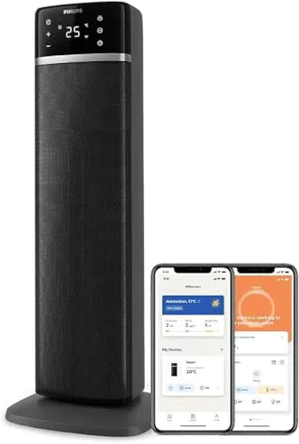 Philips Termoventilatore Serie 5000 con riscaldamento rapido e controllo via App