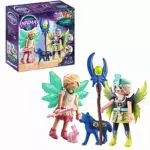 PLAYMOBIL Adventures of Ayuma 71236 - Crystal e Moon Fairy con Animali