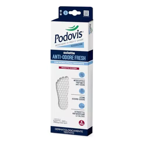 Podovis Solette Antiodore Fresh - Solette Traspiranti Ultrasottili Assorbenti