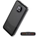 Power Bank 10000mAh con Ricarica Rapida PD 22.5W e Display LED per iPhone e Samsung