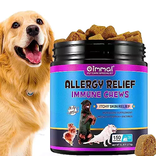 Allergie Relief Dog Treats - Snack per Cani contro Prurito e Allergie Stagionali
