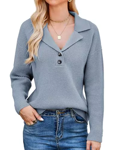 Pullover Donna Elegante Autunno Inverno - Maglione Casual XL