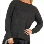 ONLNANJING Pullover Invernale da Donna a Maglia Girocollo