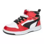 PUMA Rebound V6 Mid Ac+ Ps - Scarpe da ginnastica Unisex per Bambini e Ragazzi