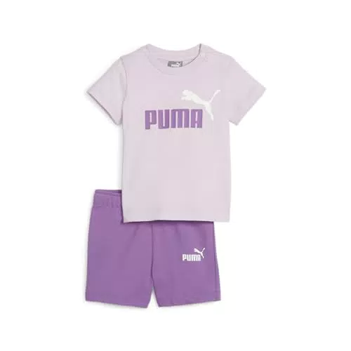 PUMA Set Maglietta e Pantaloncini Minicats per Bambini