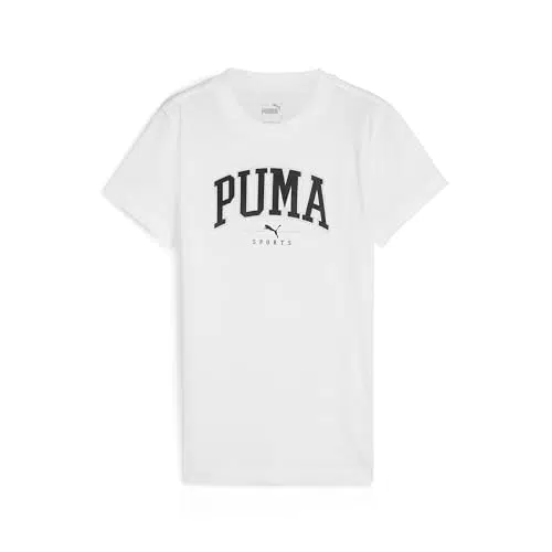 PUMA Squad Graphic Tee - Maglietta Casual per Uomo e Donna