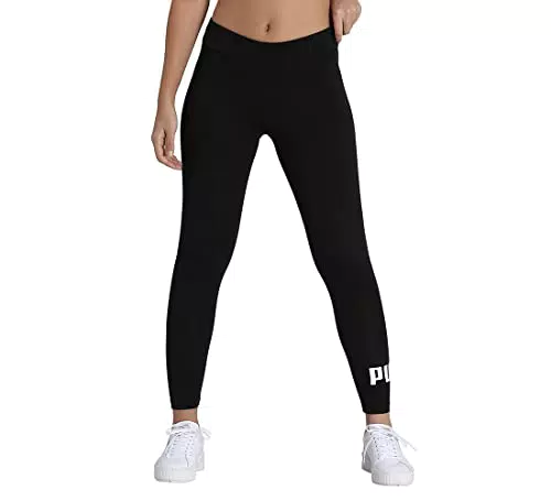 PUMHB|#Puma Ess Logo Leggings, Leggins Donna, Puma Black