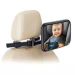 QLoztyse Specchietto Retrovisore Regolabile per Seggiolino Auto Bambini