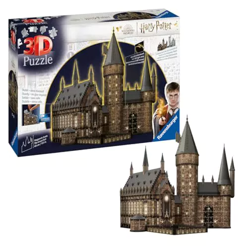 Ravensburger Puzzle 3D Castello di Hogwarts - Harry Potter per Adulti e Ragazzi