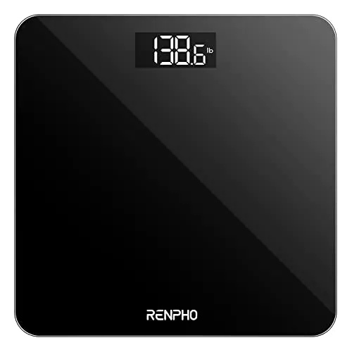 RENPHO Bilancia Pesapersone Digitale Ultrasottile con Sensori di Precisione