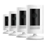 Ring Stick Up Cam: videocamera esterna wifi 1080p HD con audio bidirezionale