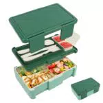 RISVOWO Porta Pranzo Ermetico per Microonde e Lavastoviglie - Bento Box per Bambini