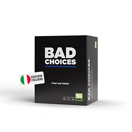Rocco Giocattoli Bad Choices - Gioco da Tavolo in Italiano, 18+