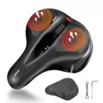 CRECAD Sella Bici Ergonomica in Memory Foam con Copertura Impermeabile