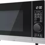 Sharp YC-PG204AE-S - Forno a microonde con grill, 700 W, 10 livelli di potenza