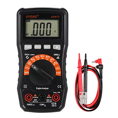 UYIGAO UA973 Multimetro Digitale Portatile con Funzione NCV e TRMS