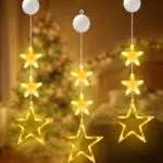 SinLaw Luci Natalizie per Finestre - Decorazioni per Feste e Occasioni Speciali