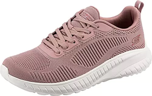 Skechers Bobs Squad Chaos Face off, Scarpe da Ginnastica Donna