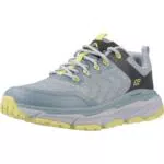 Skechers D'lux Viaggio Donna - Scarpe in Tessuto Sintetico con Finiture Gialle