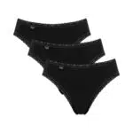 Sloggi 24/7 Cotton Lace Tai C3P per Donna - Comfort e Stile Quotidiano