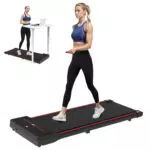 Sperax Tapis Roulant Elettrico Salvaspazio con Schermo LED ad Alta Definizione
