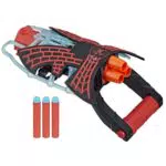 Hasbro Spider-Man Blaster Tri-Shot Giocattolo Nerf per Bambini dai 5 Anni