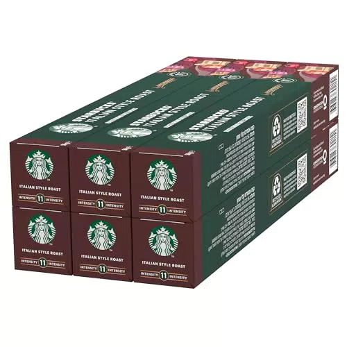 Starbucks Italian Style Roast Caffè Espresso Capsule Compatibili Nespresso