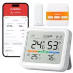 SwitchBot Stazione Meteo WiFi - Monitor Temperatura e Umidità con Previsioni