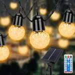 Sylvwin Catena Luminosa Solare per Esterno con 8 Modalità di Illuminazione
