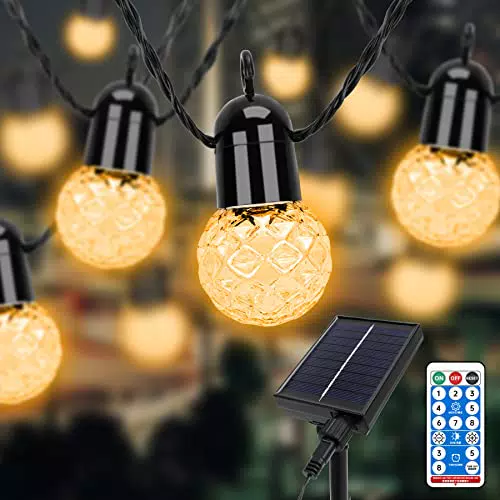 Sylvwin Catena Luminosa Solare per Esterno con 8 Modalità di Illuminazione