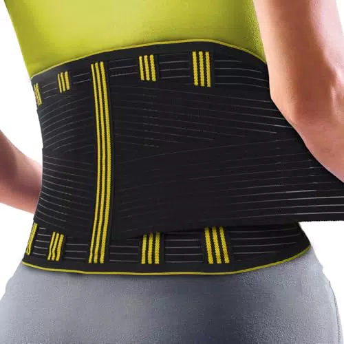 SZCLIMAX Fascia Lombare Posturale Regolabile per Sport e Attività Fisica