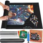 Tappeto Puzzle Roll Set - Tappetino Portatile per Puzzle e Coperte Puzzle