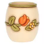 THUN Portapenne da Scrivania in Ceramica Decorata a Mano, Linea Country