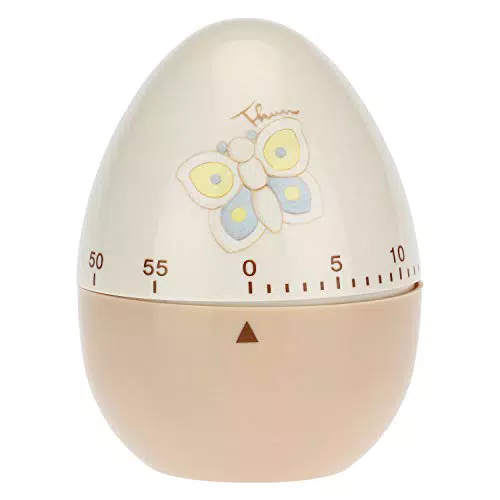 THUN Time Decorato con Farfalla e Fiore - Accessori per Cucina Elegance