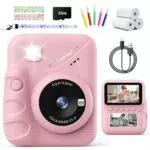 TIATUA Macchina Fotografica Istantanea per Bambini 48MP con Scheda 32GB