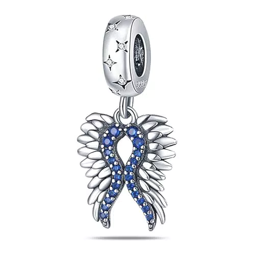 TINSLO Ciondolo in Argento Sterling 925 con Cubic Zirconia per Braccialetti