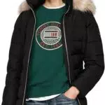Tommy Hilfiger Cappotto Piumino Heritage Down Tyra Coat con Fur e Tasche