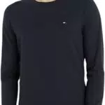 Tommy Hilfiger Maglietta a Maniche Lunghe Slim Fit Uomo - Modello MW0MW10804