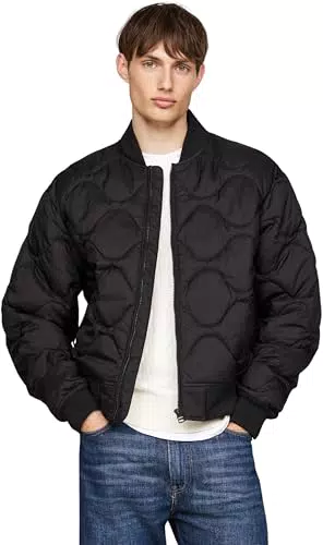 Tommy Hilfiger Giacca Trapuntata Onion Quilted Bomber da Mezza Stagione