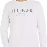 Tommy Hilfiger Maglietta Uomo Maniche Lunghe Scollo Rotondo