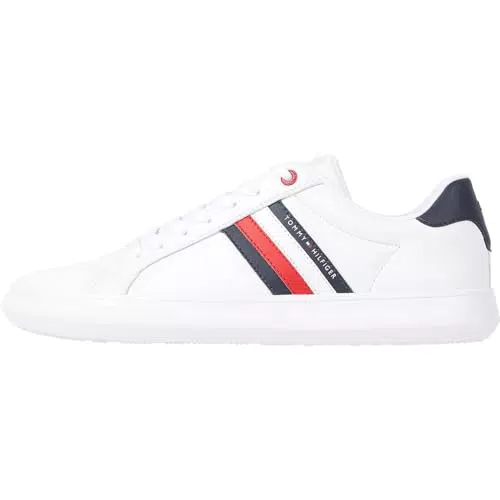 Tommy Hilfiger Sneakers Uomo Essential Leather Cupsole in Pelle