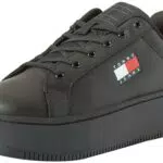 Tommy Jeans Tjw Flatform Ess - Sneaker Donna con Suola Cupsole