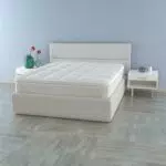 MORFEO Topper Trapuntato con Fascia Coprimaterasso Matrimoniale